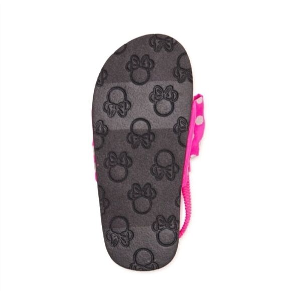Baby Girls Disney Minnie Mouse Flip Flops Sandals Shoes Size 5/6 - Picture 6 of 6